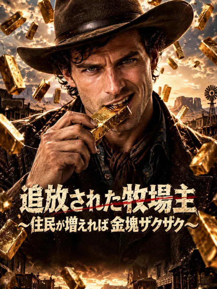 追放された牧場主~住民が増えれば金塊ザクザク~ poster