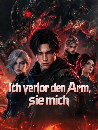 Ich verlor den Arm, sie mich poster