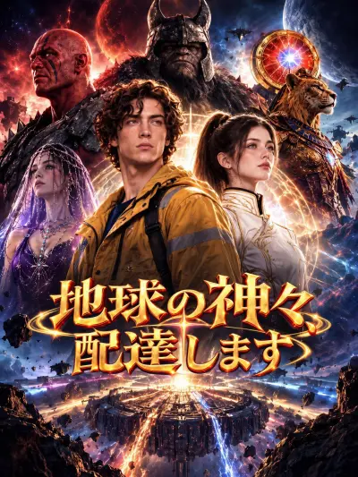 地球の神々、配達します poster