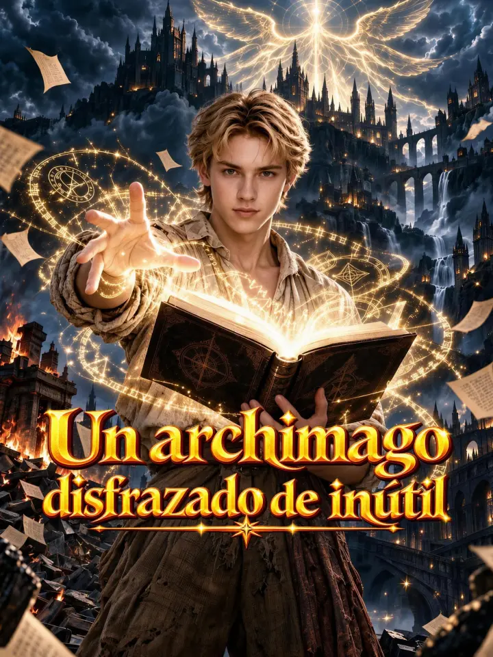 Un archimago disfrazado de inútil poster