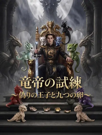 竜帝の試練~偽りの王子と九つの卵~ poster
