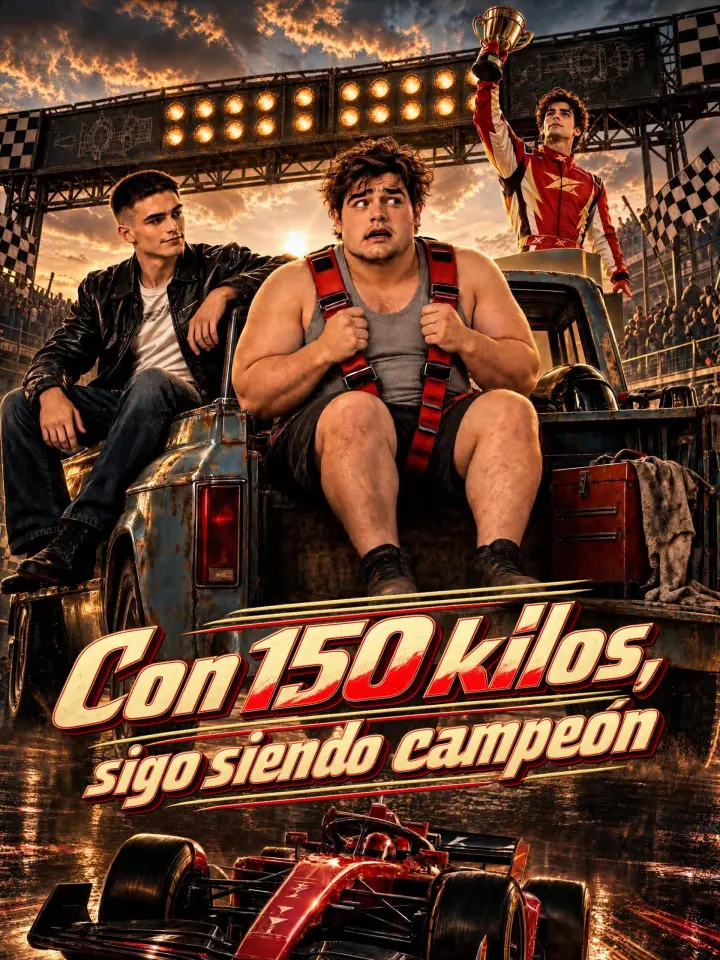 Con 150 kilos, sigo siendo campeón poster