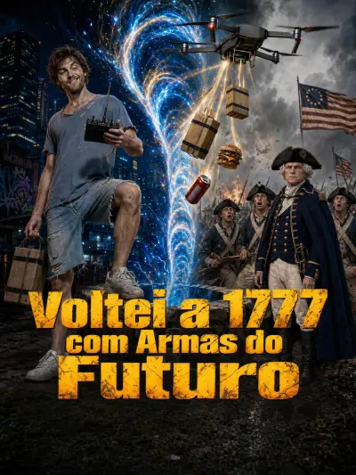 Voltei a 1777 com Armas do Futuro poster