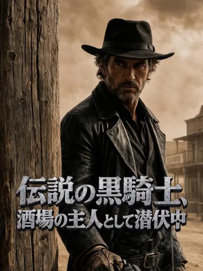 伝説の黒騎士、酒場の主人として潜伏中 poster