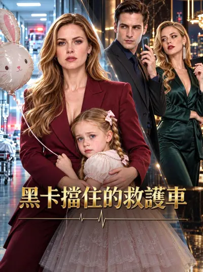黑卡擋住的救護車 poster