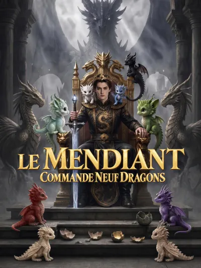 LE MENDIANT COMMANDE NEUF DRAGONS poster