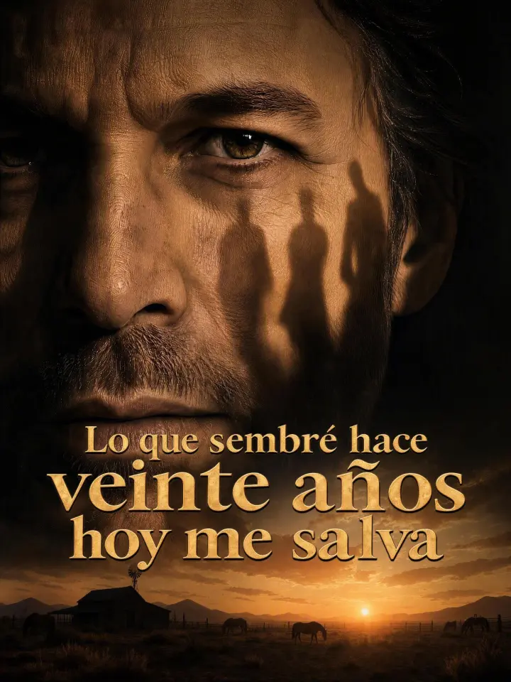 Lo que sembré hace veinte años hoy me salva poster