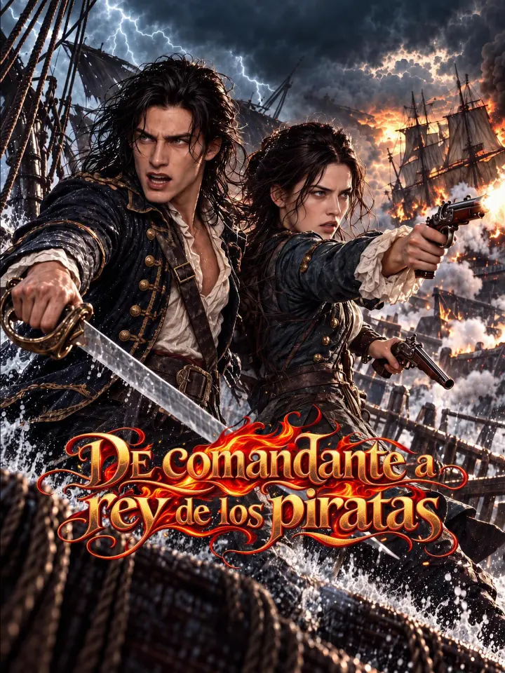 De comandante a rey de los piratas poster