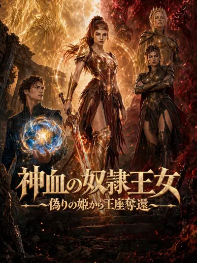 神血の奴隷王女~偽りの姫から王座奪還~ poster