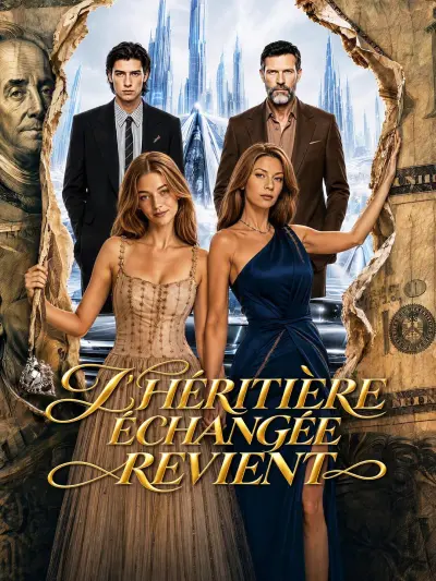 L'HÉRITIÈRE ÉCHANGÉE REVIENT poster