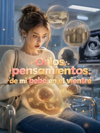 Oí los pensamientos de mi bebé en el vientre poster