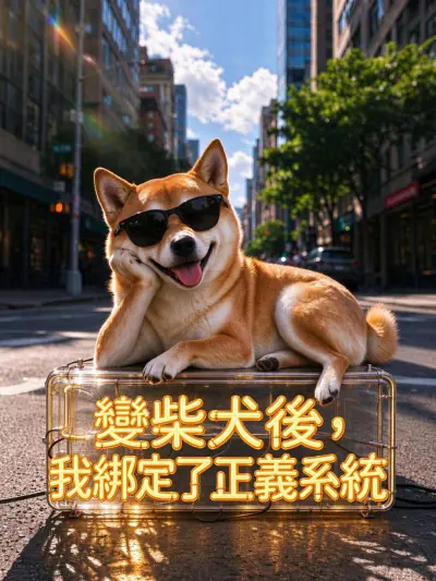 變柴犬後,我綁定了正義系統 poster