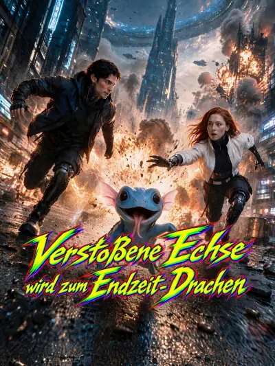 Verstoßene Echse wird zum Endzeit-Drachen poster