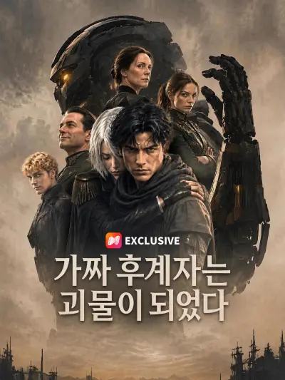 가짜 후계자는 괴물이 되었다 poster