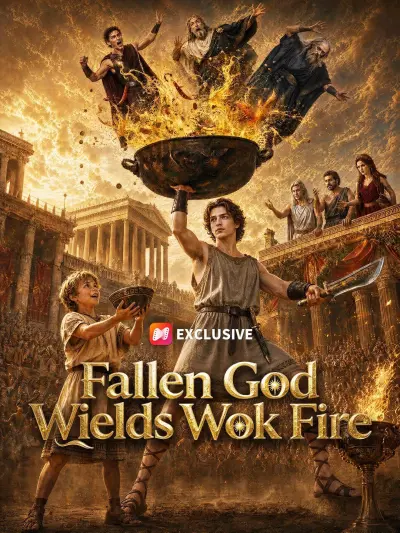 Fallen God Wields Wok Fire poster