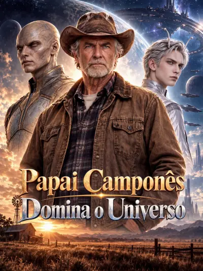 Papai Camponês Domina o Universo poster