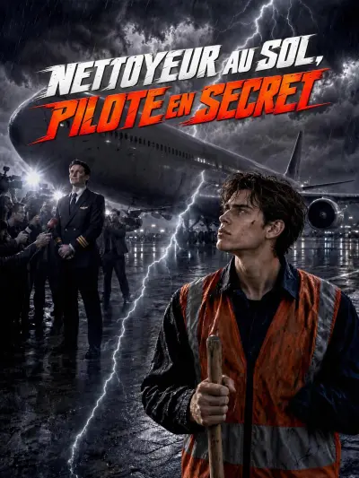 NETTOYEUR AU SOL, PILOTE EN SECRET poster