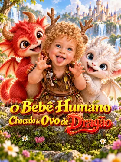 O Bebê Humano Chocado do Ovo de Dragão poster