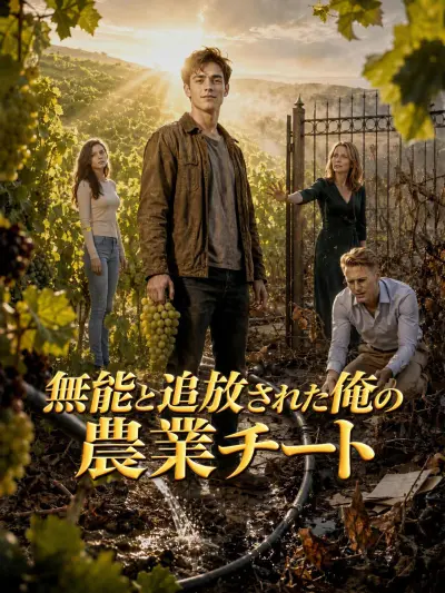無能と追放された俺の農業チート poster