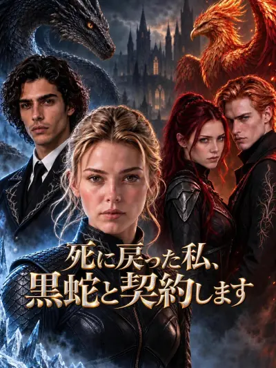 死に戻った私、黒蛇と契約します poster