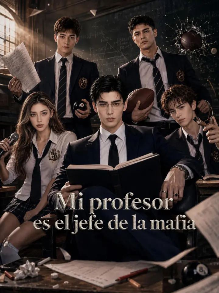 Mi profesor es el jefe de la mafia poster