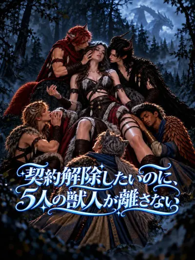 契約解除したいのに、5人の獣人が離さない poster