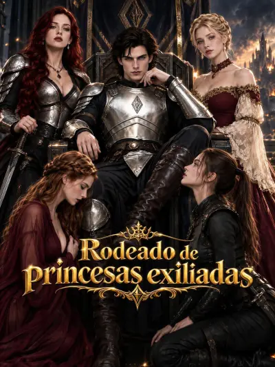 Rodeado de princesas exiliadas poster