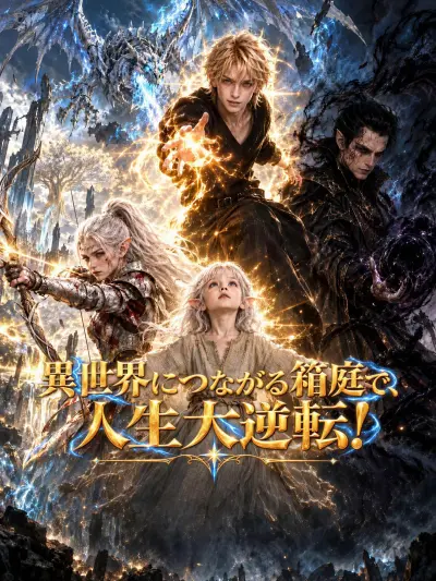 異世界につながる箱庭で、人生大逆転! poster