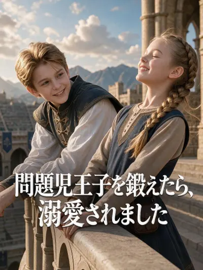 問題児王子を鍛えたら、溺愛されました poster
