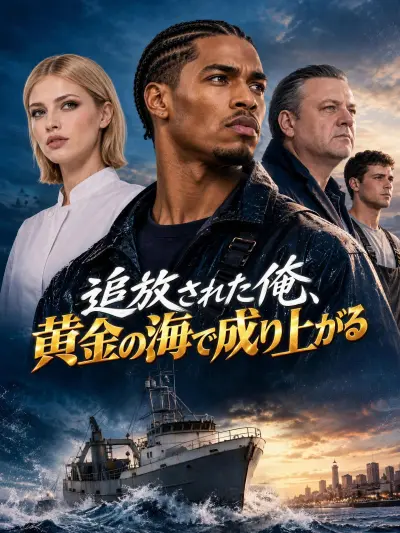 追放された俺、黄金の海で成り上がる poster