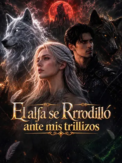 El alfa se arrodilló ante mis trillizos poster