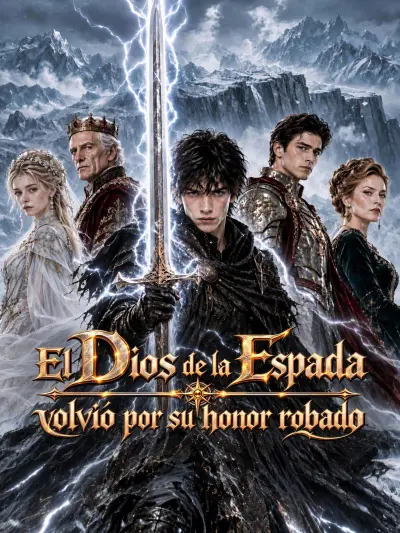 El Dios de la Espada volvió por su honor robado poster