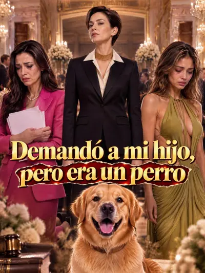 Demandó a mi hijo, pero era un perro poster