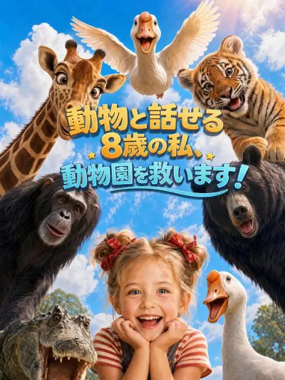 動物と話せる8歳の私、動物園を救います! poster