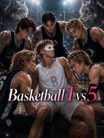 Basketball 1 vs 5 poster
