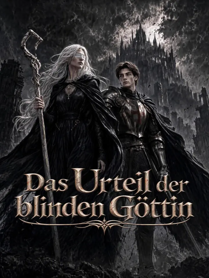 Das Urteil der blinden Göttin poster