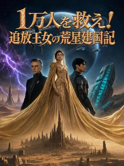 1万人を救え!追放王女の荒星建国記 poster