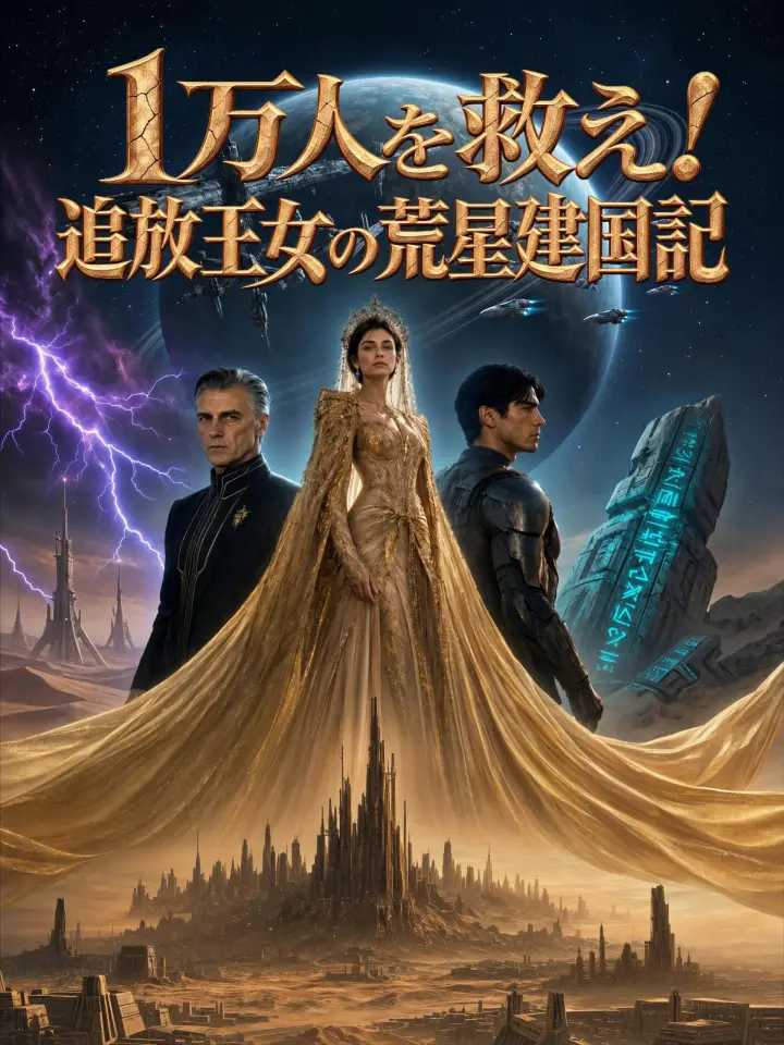 1万人を救え!追放王女の荒星建国記 poster