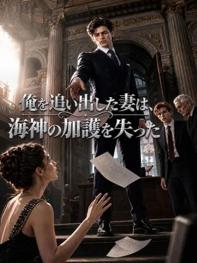 俺を追い出した妻は、海神の加護を失った poster