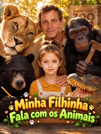 Minha Filhinha Fala com os Animais poster
