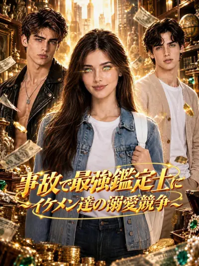 事故で最強鑑定士に~イケメン達の溺愛競争~ poster