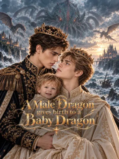 A Male Dragon gives birth to a Baby Dragon poster