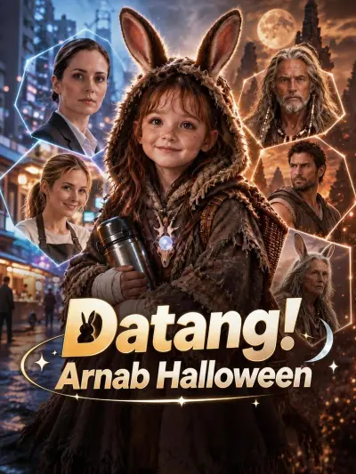 Datang! Arnab Halloween poster