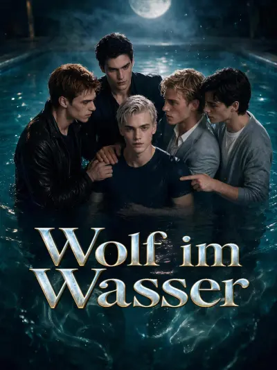 Wolf im Wasser poster
