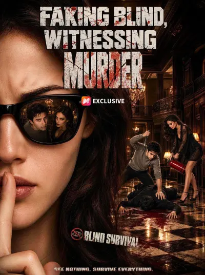 Faking Blind, Witnessing Murder poster