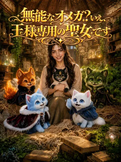 無能なオメガ?いえ、王様専用の聖女です poster