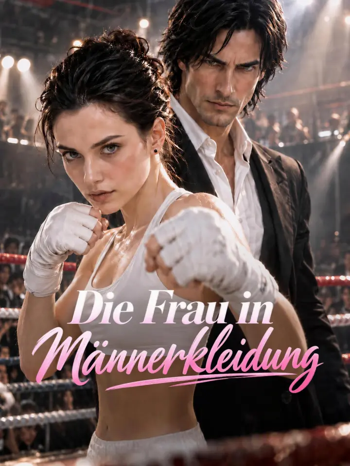 Die Frau in Männerkleidung poster