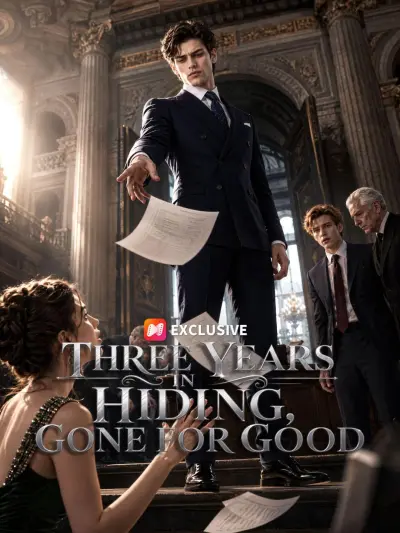 Three Years in Hiding, Gone for Good poster