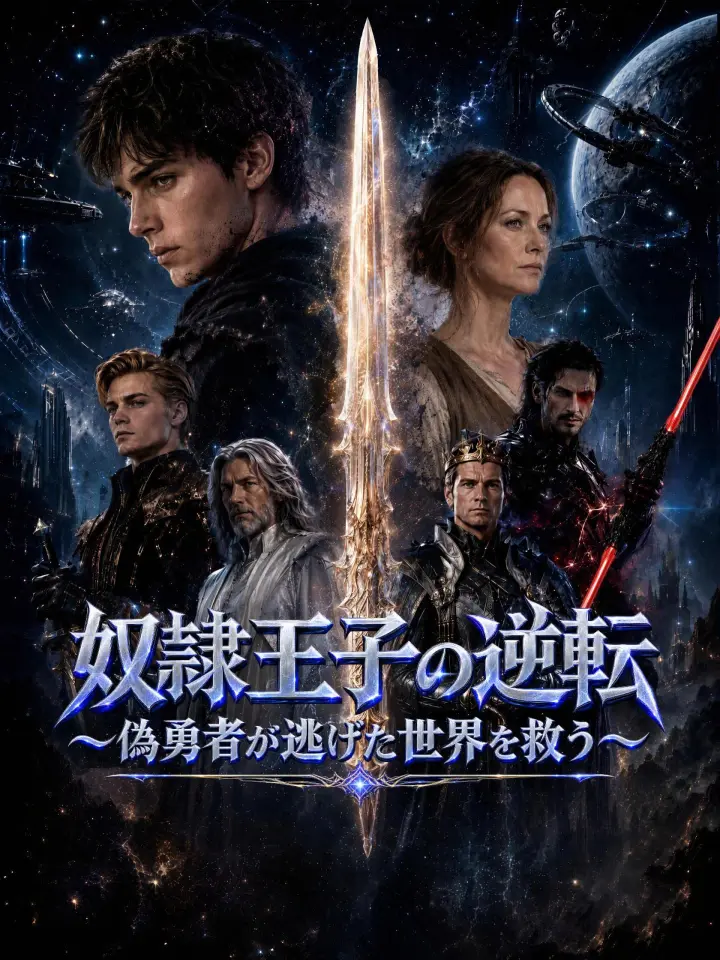 奴隷王子の逆転~偽勇者が逃げた世界を救う~ poster