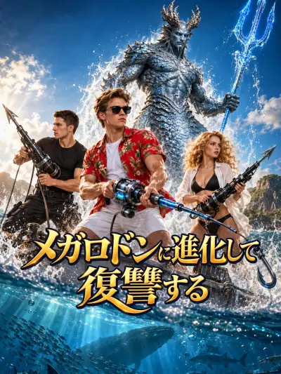 メガロドンに進化して復讐する poster